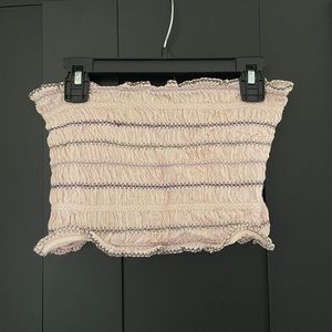 Free people bandeau crop top